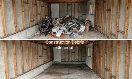 1/4 Truck Load of Junk Removal - Whubster Services LLC