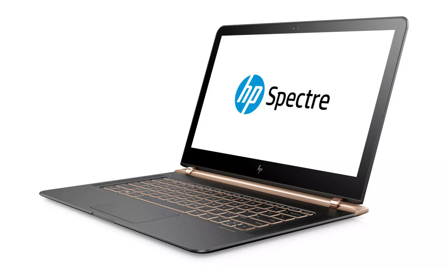HP Spectre 13.3" Laptop with Intel Core i7-7500U Processor, 8GB RAM, and 256GB SSD (Manufacturer Refurbished) - Second Medium