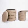 Image 12: Lot de 2 poufs de rangement "Romeo e Giulietta"