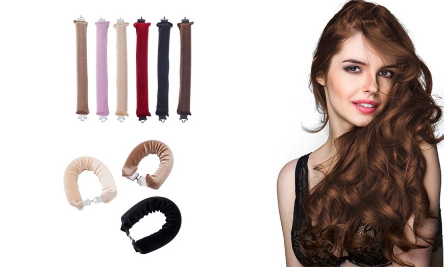 Image 1: Lazy Curling Tool Set