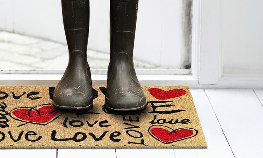 Image 32: Antislip kokosnoot deurmat