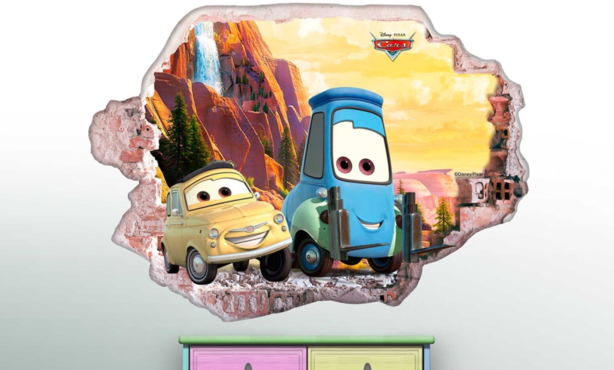 Image 6: Disney Cars Vinyl Wall Decal 