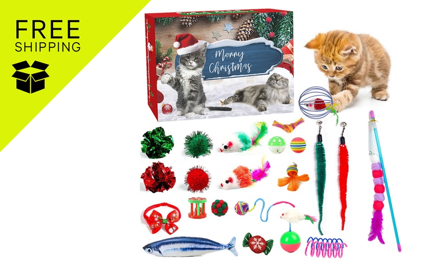 Image 1: XMAS25-24 Days Christmas Countdown Calendar