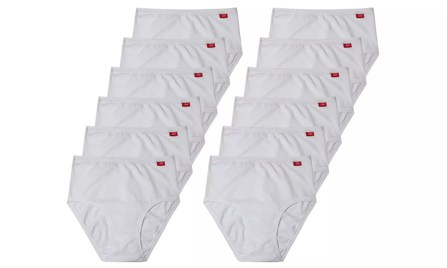 6 o 12 slip da donna a vita bassa o culotte Liabel