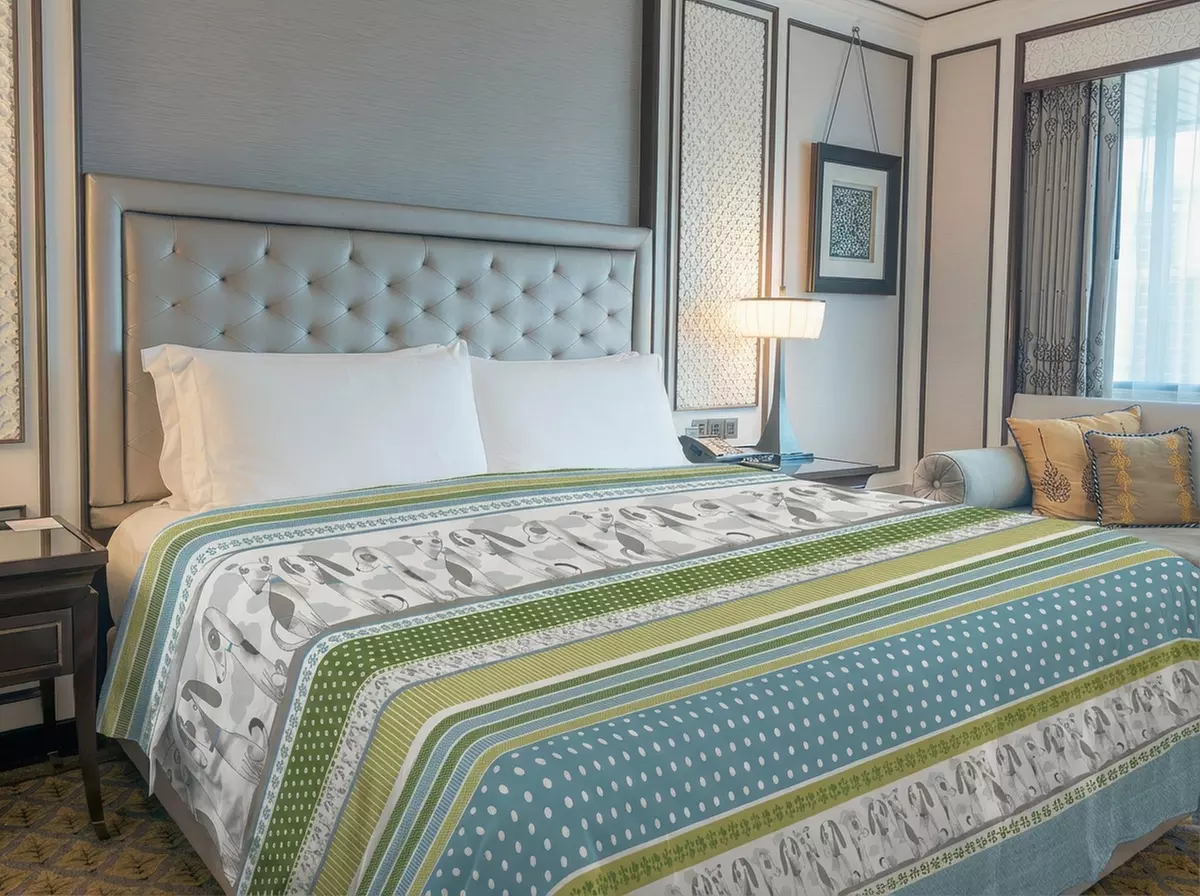 100% Cotton Sheet with Assorted Patterns