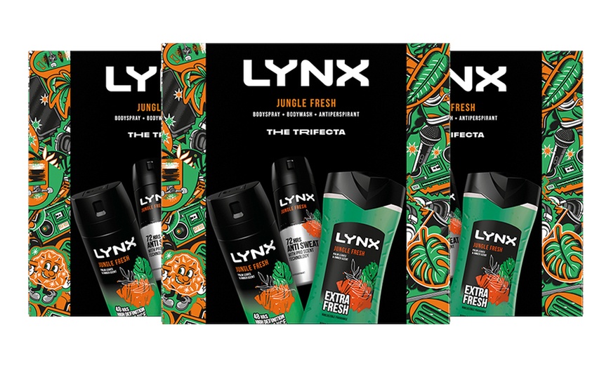 Image 4: Lynx Jungle Fresh The Trifecta Gift Set for Men