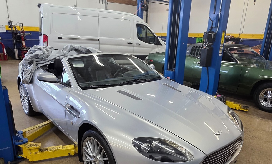 Image 3: Full Synthetic Oil Change & Multi Point Inspection or Wheel Alignment