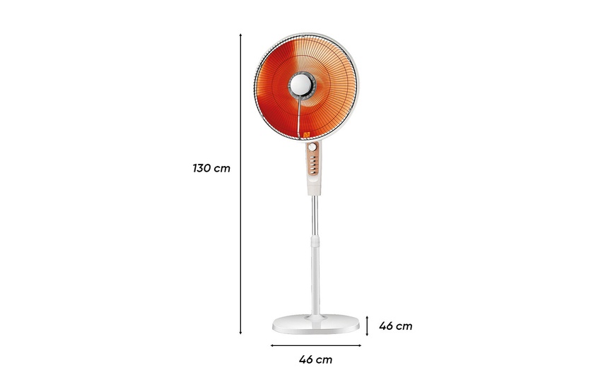 Image 3: Chauffage à parabole radiante