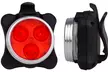 1, 2 Jeu de lampes de vélo imperméables rechargeables USB - Second Medium