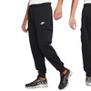 Image 1: Nike Sportswear Club Fleece Cargo Trousers - Black or Grey