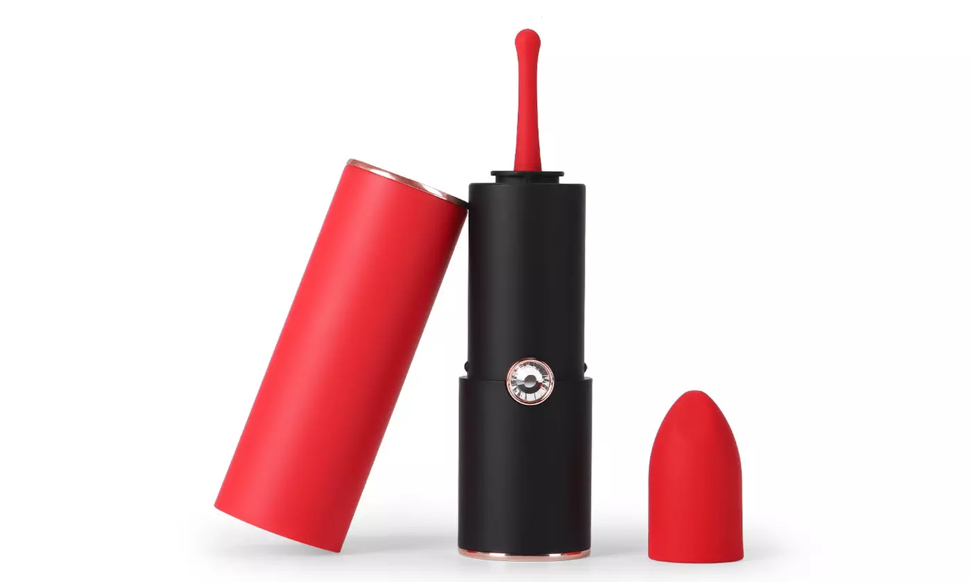 2-IN-1 Mini Lipstick Bullet Vibrator Clitoral Stimulations G Spot Vibrator