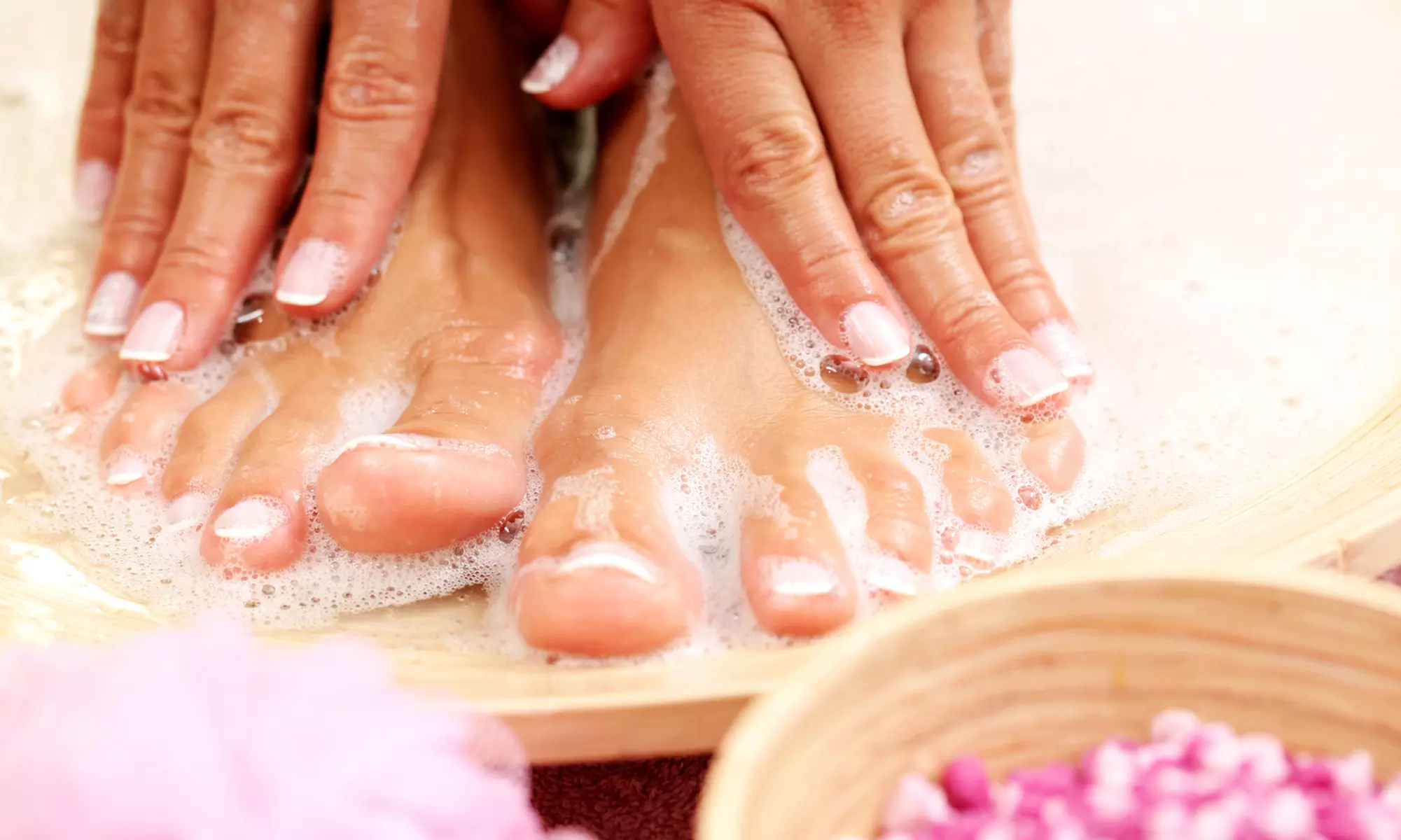 Pamper Your Hands & Feet w/ Dip, Gel, Acrylic, Or Deluxe Volcano Care