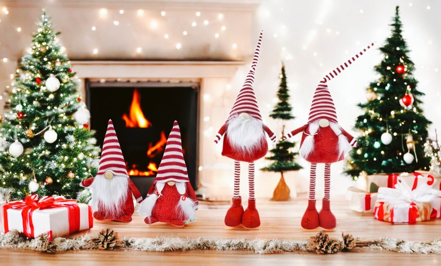 Image 1: Gnome de Noël décoratif