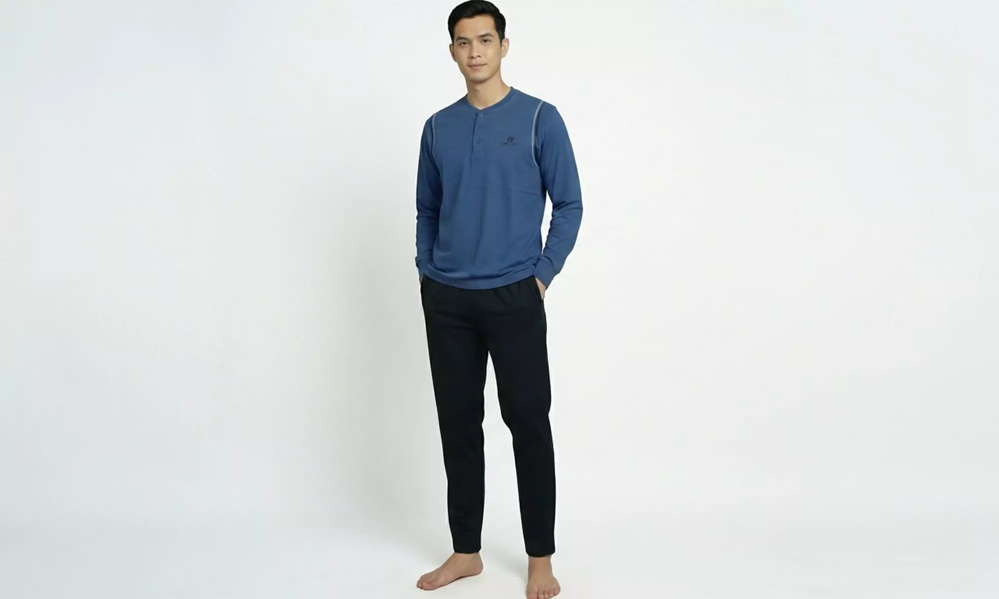 Pigiama da uomo in cotone Nottingham