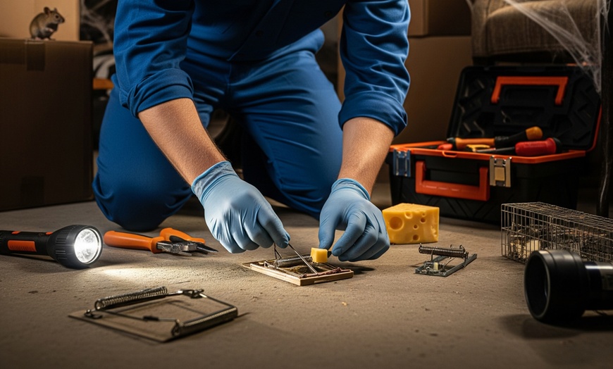 Image 3: Protect Your Space with Basic Rodent, Pest, or Flea Treatment 