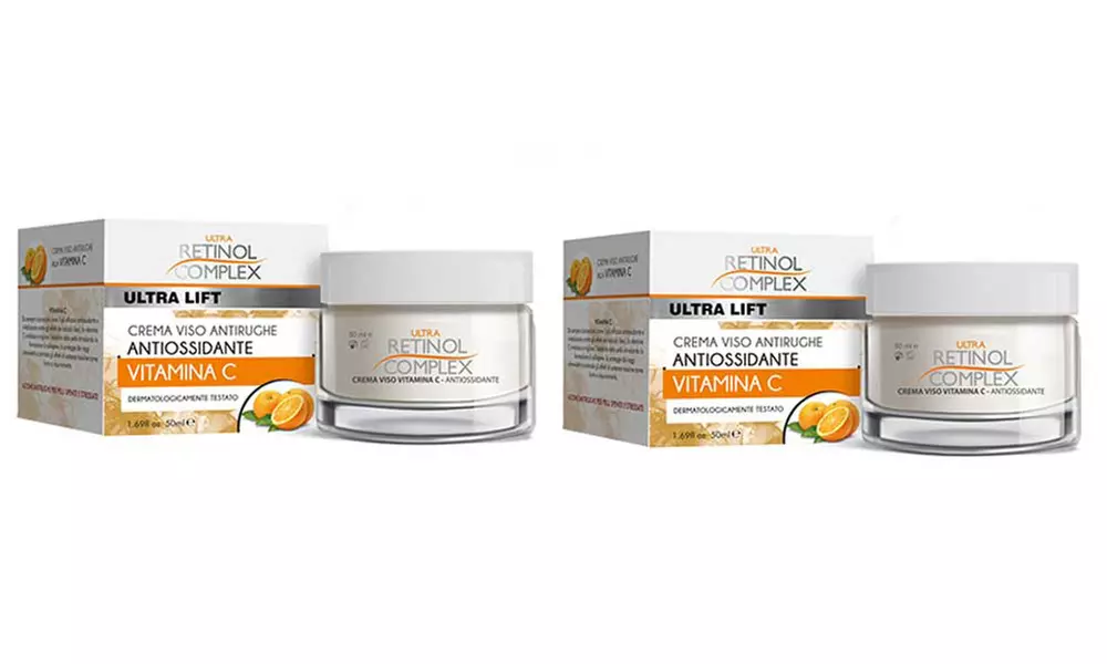 2 creme viso antirughe Retinol Complex a scelta