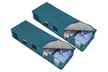 Non-Woven Clothes Storage Under-Bed Bins Foldable Closet Organizer Containers - Second Medium