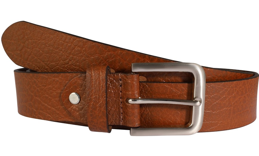 Image 23: Leonardo Verrelli Leder-Gürtel