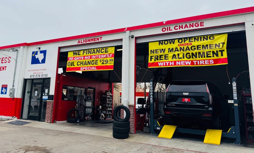 Image 6: Semi or Full Synthetic Oil Change with Tire Rotation - 5 Quarts
