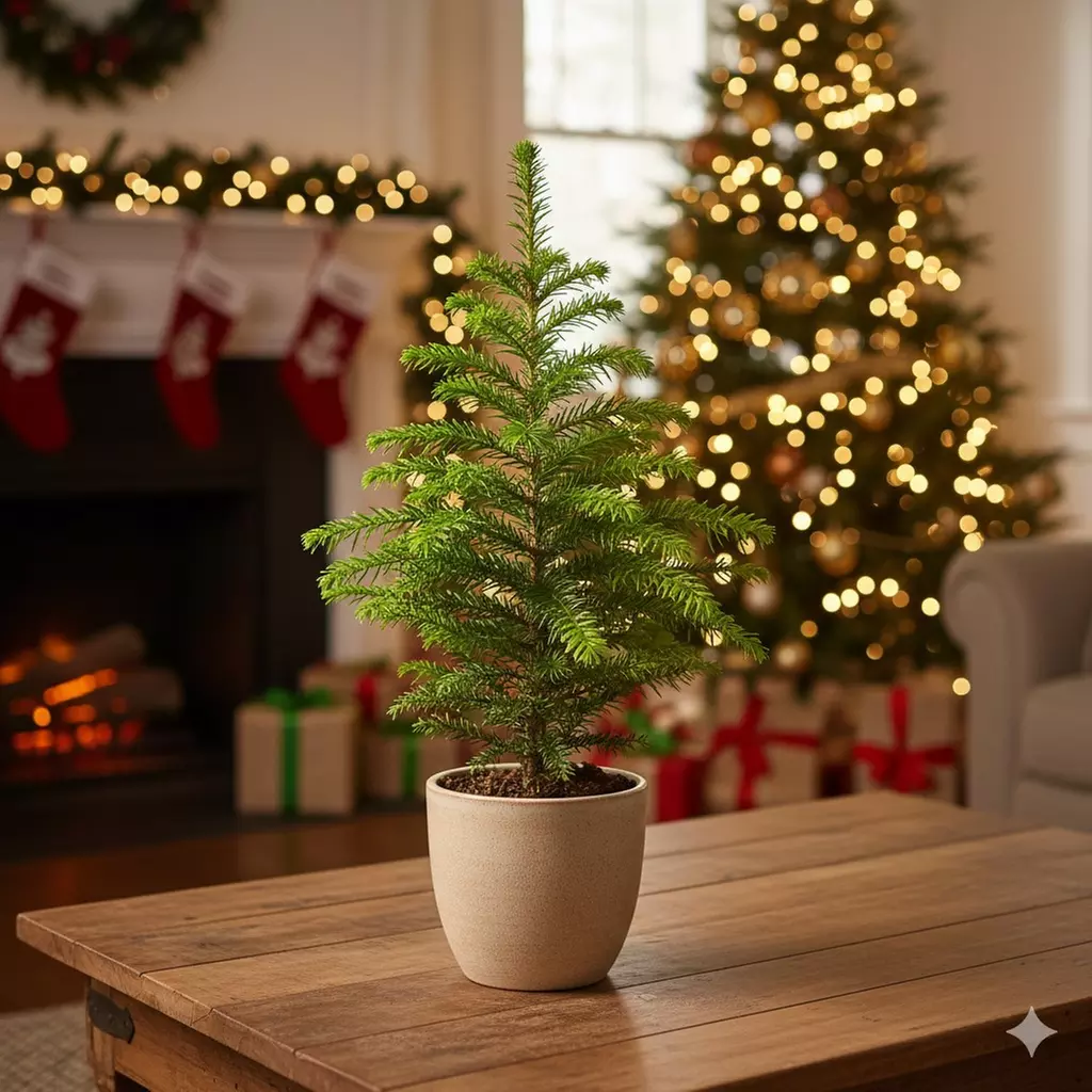 4" or 6" Norfolk Island Pine with Free Shipping (Up to 10%Off)