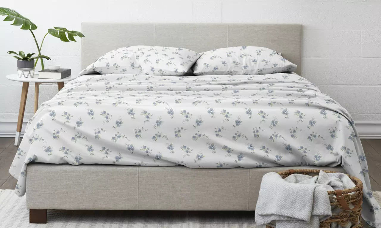 Home Collection Premium 4 Piece Ultra Soft Flannel Bed Sheet Set