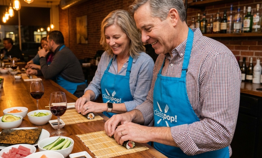 Image 7: Valentine’s Day Experiences | Sushi, Pasta Making, Paint & Sip & More