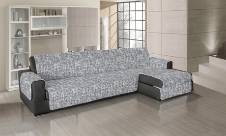 Copridivano universale per divani disponibile in 2 colori e 2 modelli con tessuto in 100% cotone