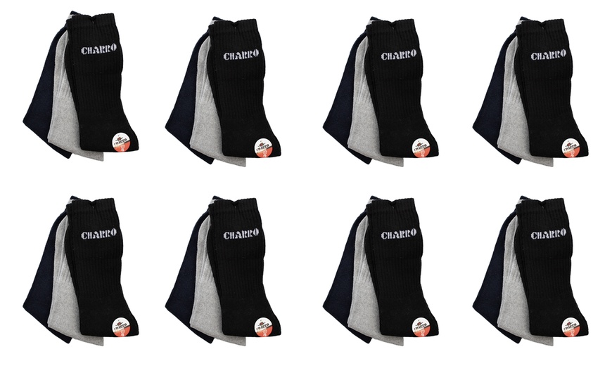 Image 5: Pack de 6, 12 o 24 pares de calcetines de caña media de El Charro