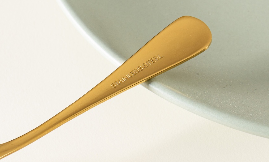 Image 3: 24 pièces de couverts en acier inoxydable "Chelsie"