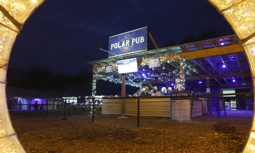 Image 5: Dazzling Winter City Lights Holiday Experience & Snow-Tubing