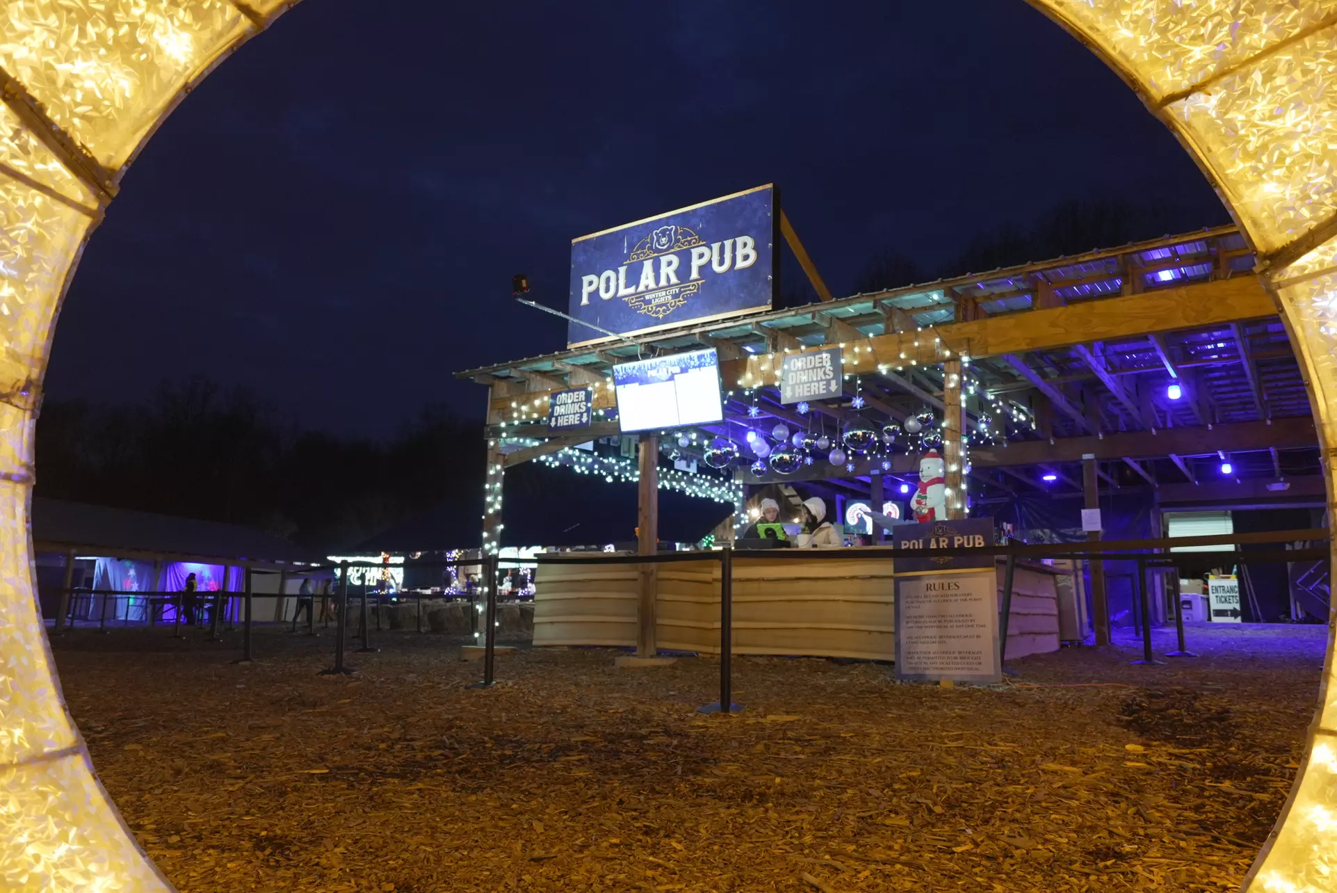 Dazzling Winter City Lights Holiday Experience & Snow-Tubing