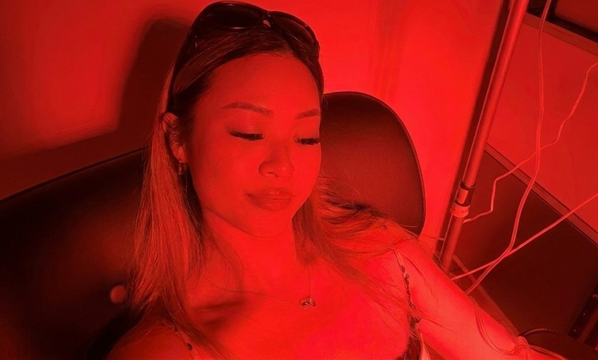 Image 2: Recover with Unlimited Red Light Therapy + B12 Shot for Wellness