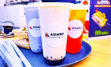 One Large Bubble Tea - Asiana Sushi and Poke