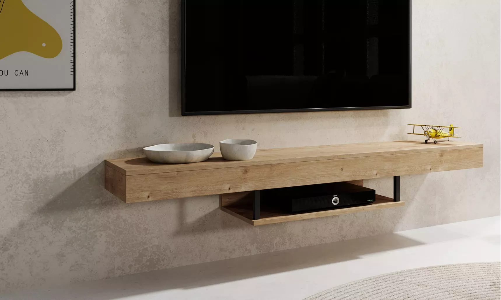 Modern tv-meubel met matte afwerking