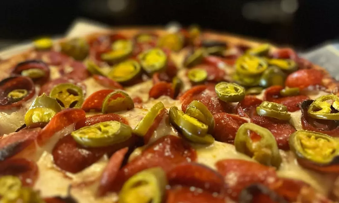 1 or 3 12'' Pizza's w/ 2 Toppings, Wings, & Beers, Wines or Cocktails