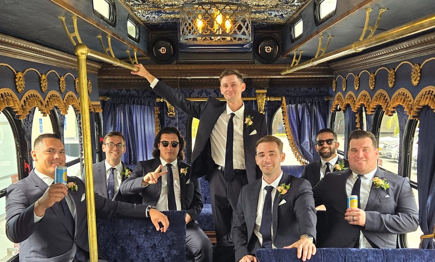 Image 5: Join Up to 4 or 8 Hour Booking for a Trolley Party Bus