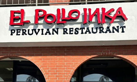 $25 Dining Credit at El Pollo Inka Hermosa Beach (Dine-In) - El Pollo Inka Hermosa Beach