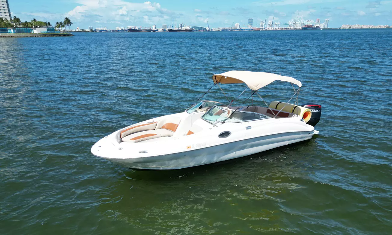 3-hour Snorkeling Experience on SeaRay Sundeck 26' for 4, 6, or 8