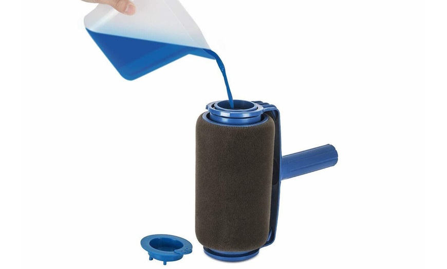 Image 3: Set di rulli per pittura con contenitore Herzberg 