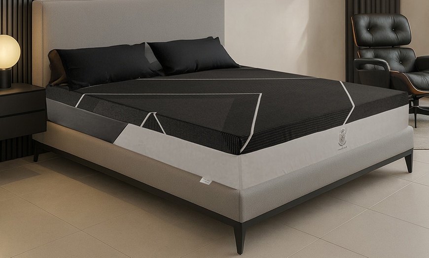 Image 1: Colchón híbrido con viscoelástica de gel y muelles ensacados de Sampur