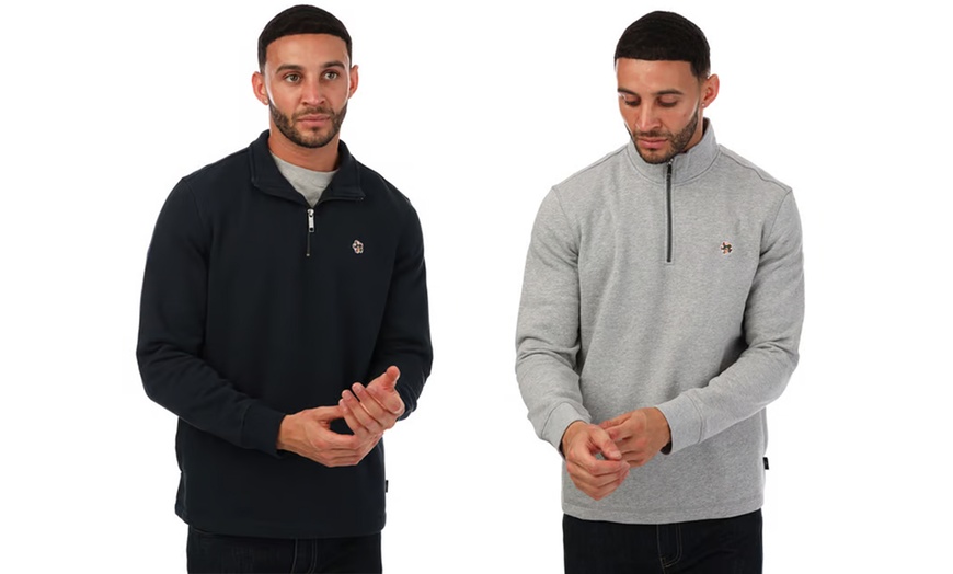 Image 1: Ted Baker Men's Half Zip Sweatshirt 