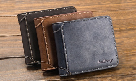 Portafoglio da uomo in pelle disponibile in 2 modelli e 3 colori