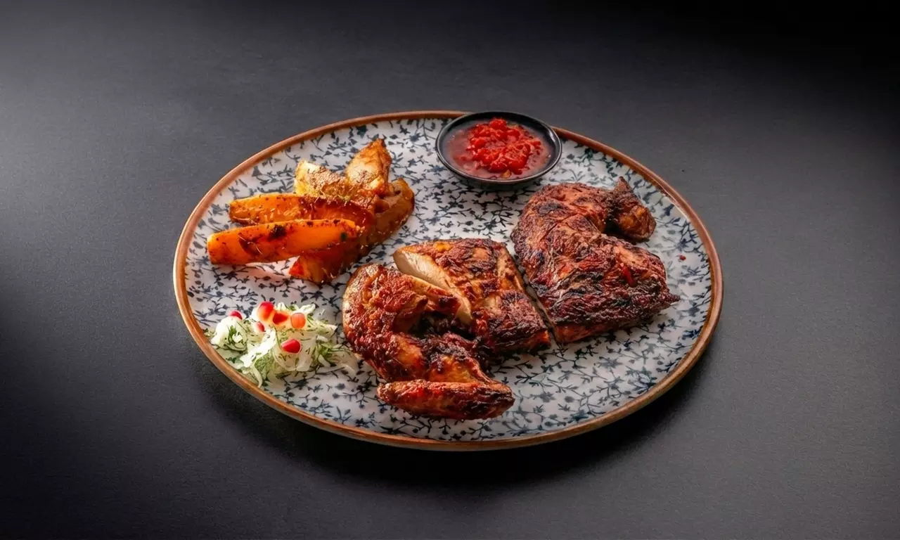 Savor Russian, Uzbek, & Arabic Cuisine in a Modern Lounge & Cafe