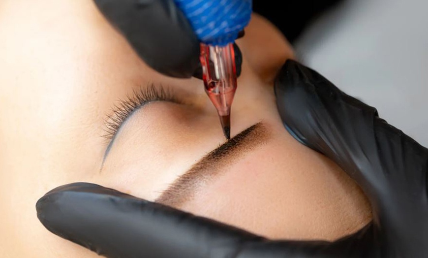 Image 3: Get Eyebrow Tattoo Session - Microshading or Hair Stroke
