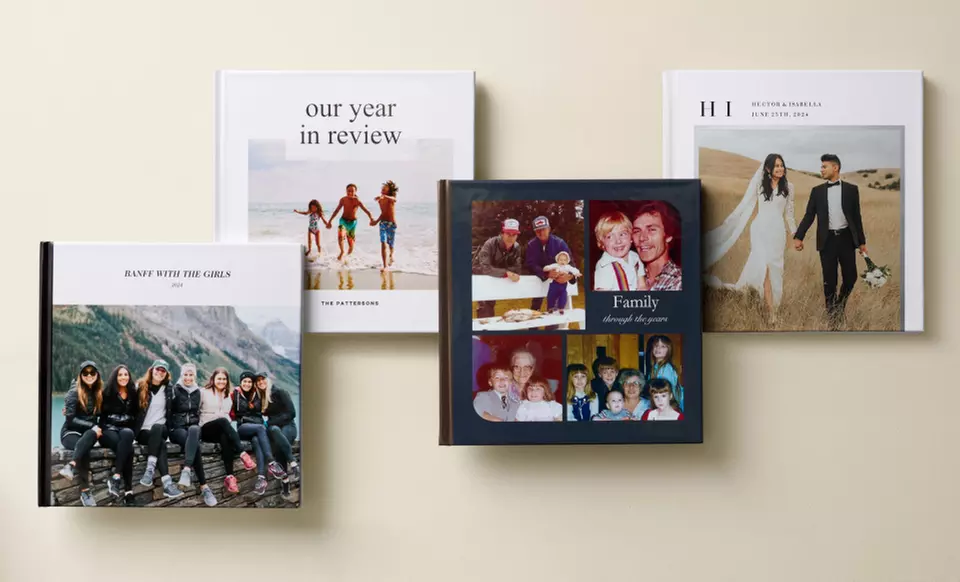8x8 Hardcover 20-Page Photo Books from Shutterfly 
