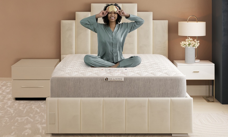 Image 3: Haven 13.5 Bonnell Spring with Memory Foam Layers Mattress