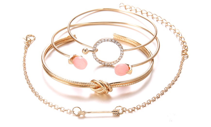 Image 2: 4 o 8 bracciali da donna in vari design