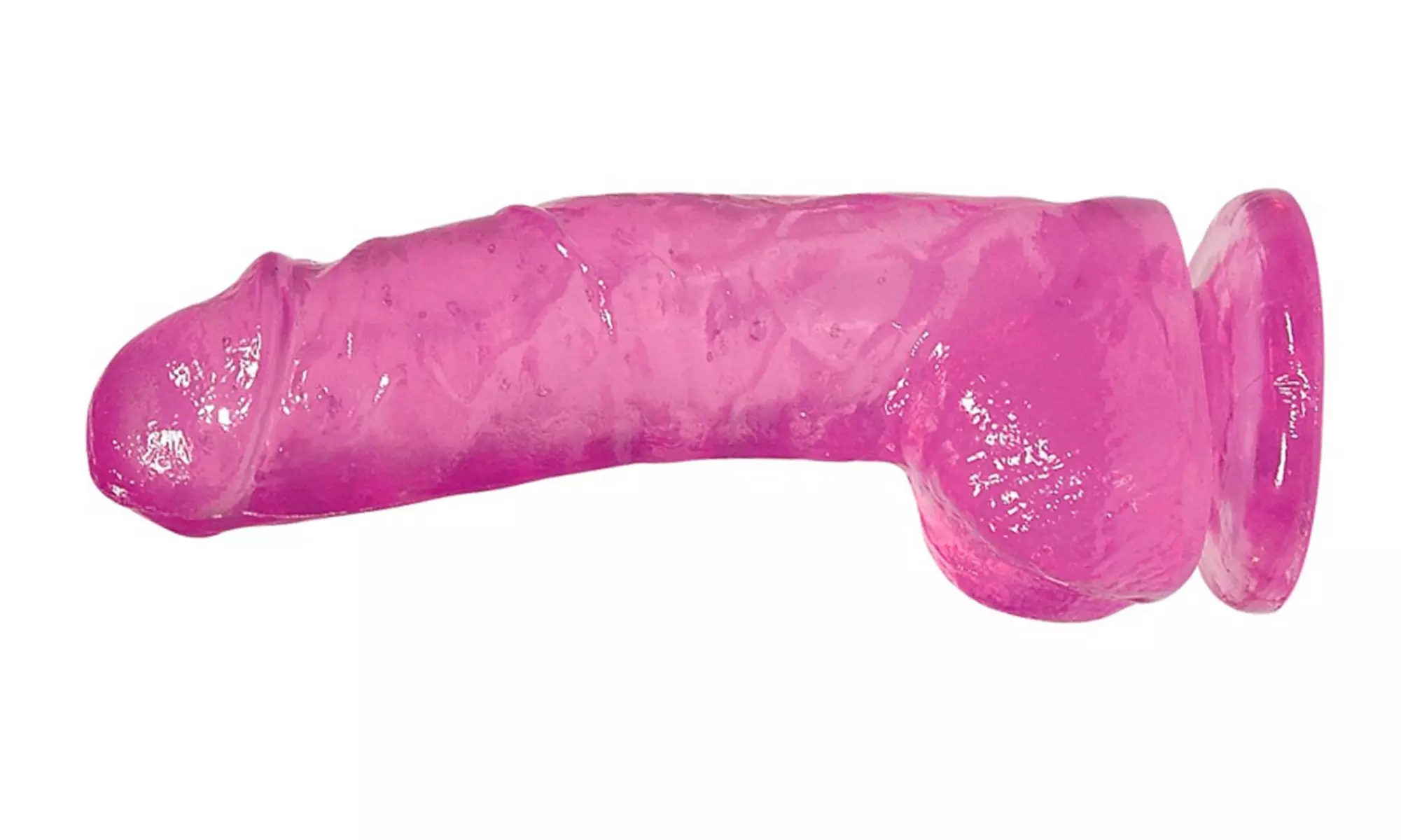 Realistic Suction Cup Jelly Dildo 6.7 Waterproof Flexible