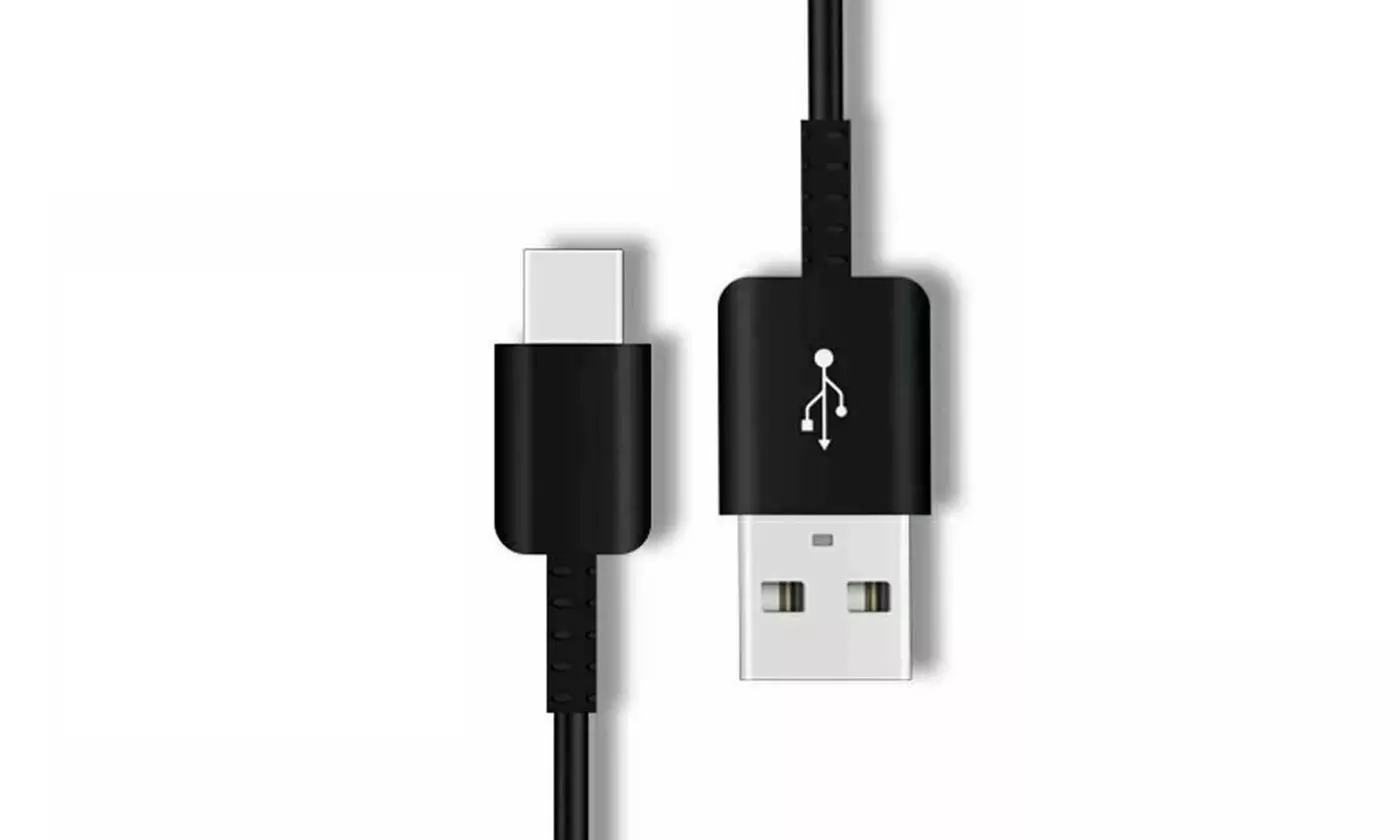 Adaptive Fast Charging Wall Charger USB Type-C Cable For Samsung iPhone