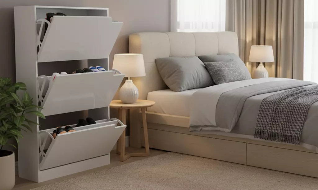 Scarpiera Slim a 3 ante